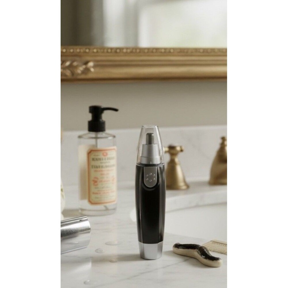 Nose Hair Trimmer Comfort Grooming Nose Ear Battery Operated New Harbor Freight